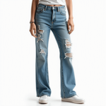 Distressed Boyfriend Jeans