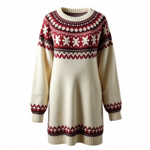 Fair Isle Sweater Dress