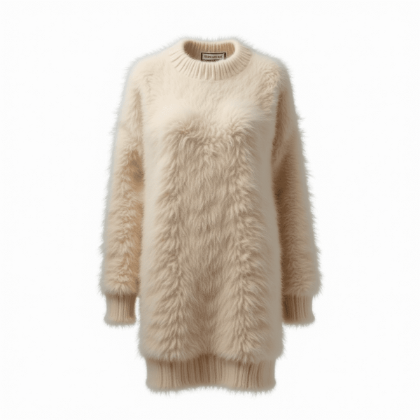 Mohair Blend Sweater Dress
